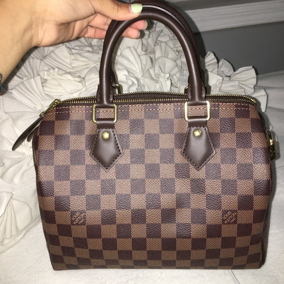 Louis Vuitton Handbags - Authentic Louis Vuitton Speedy 25 Damien Ebene
